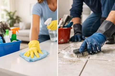 House Cleaning vs Deep Cleaning Explained