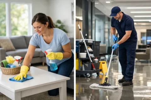 Residential vs Commercial Cleaning
