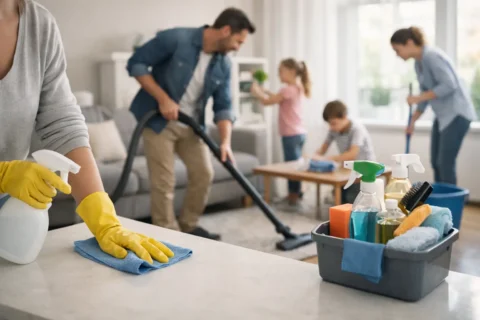 Deep Cleaning for Busy Families: A Realistic Plan
